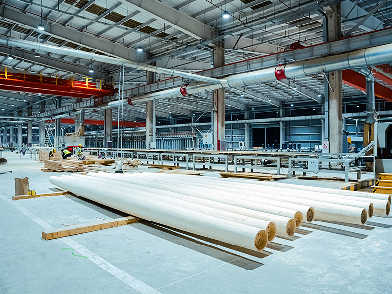 Cylindrical Glued Laminated Timber