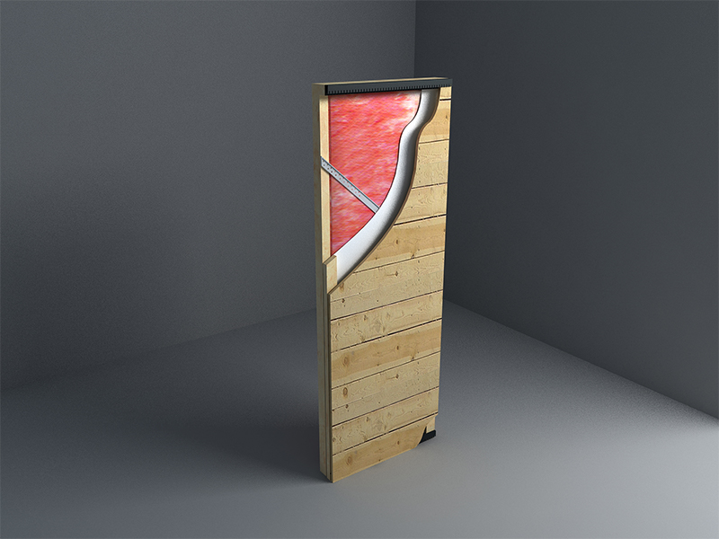 SPF Panloob na Frame Wall Panel