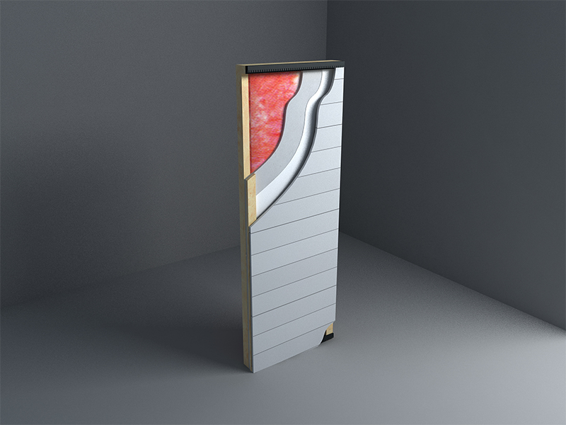 SPF Wall Material Para sa Exterior Walls