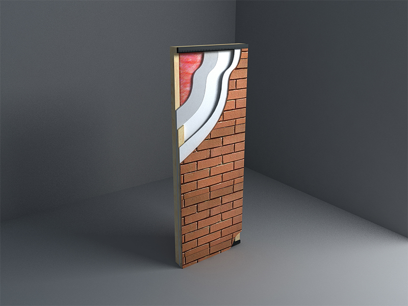 SPF Panloob na Frame Wall Panel